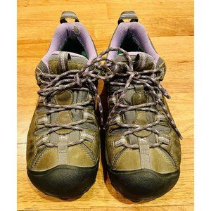 Womens KEEN Targhee II Dry Waterproof Lace Walking Hiking Shoes 1009626 Sz 10